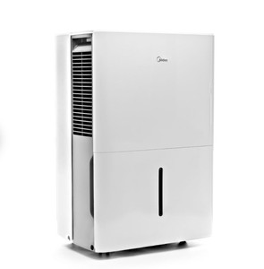 lot 11081 image: Midea 50 Pint Dehumidifier White