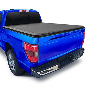 lot 11114 image: Tyger Auto T1 Soft Roll Up Truck Bed Tonneau Cover for 2009-2014 Ford F-150 Styleside 6.5 Bed TG-BC1F9023, Black