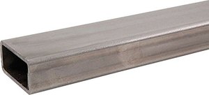 lot 11140 image: Lot of 3 - Small Parts ALL22183-4 Unpolished (Mill) 1008-1010 Steel Rectangular Tube, 1 Height X 2 Width, 0.120 Wall Thickness, 4 Length