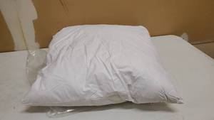 lot 11192 image: basic home 26x26 Euro Throw Pillow Insert-Down Feather Pillow Insert- Cotton Fabric