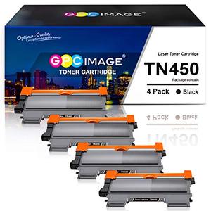 lot 11196 image: GPC Image Compatible Toner Cartridge Replacement for Brother TN-450 TN450 TN420 to use with HL-2270DW HL-2280DW MFC-7360N MFC-7360N MFC-7860DW DCP-7065DN IntelliFax 2840 2940 Printer Tray (4 Black)