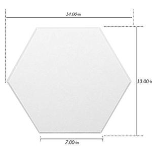 lot 11198 image: 5 Packs - 60 Panels Total. DEKIRU 12 Pack Acoustic Panels Sound Proof Padding, 14 X 13 X 0.4 Inches High Density Sound Proof Foam Panels Used in Home & Offices. 2 Packs of White, 2 Packs of Grey, 1 Pack of Black