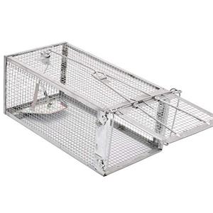 lot 11201 image: Kensizer Humane Rat Trap, Chipmunk Rodent Trap That Work for Indoor and Outdoor Small Animal - Mouse Voles Hamsters Live Cage Catch and Release