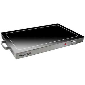 lot 54954 image: MegaChef Electric Warming Tray, Food Warmer and Hot Plate