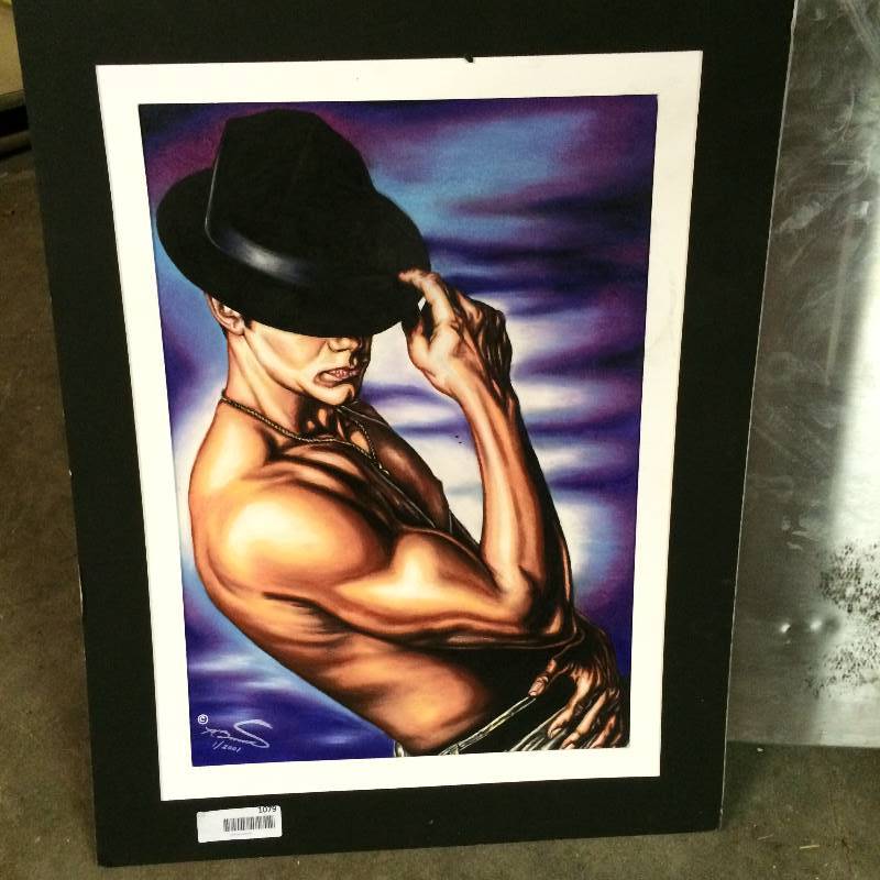 lot 1079 image: Signed and Numbered Art Piece. This is #1 of series