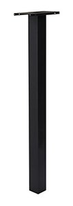 lot 12925 image: Gibraltar Mailboxes Brighton Galvanized Steel Black, Universal Mailbox Post, BP000B01