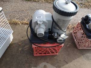 lot 1668 image: Intex pool pumpfilter