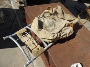 lot 1711 image: Boy Scouts Of America backpacking set up w aluminum frame-