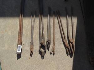 lot 1746 image: Lot of various Blacksmith tools