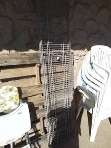 lot 1817 image: Metal closet shelves