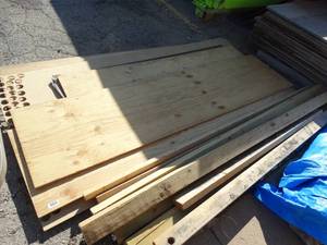 lot 1837 image: Lot of various lumber