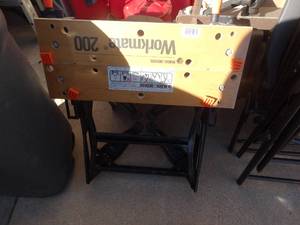 lot 1845 image: Workmate 200 folding work bench