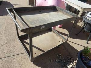 lot 1848 image: Warehouse cartshop cart on wheels
