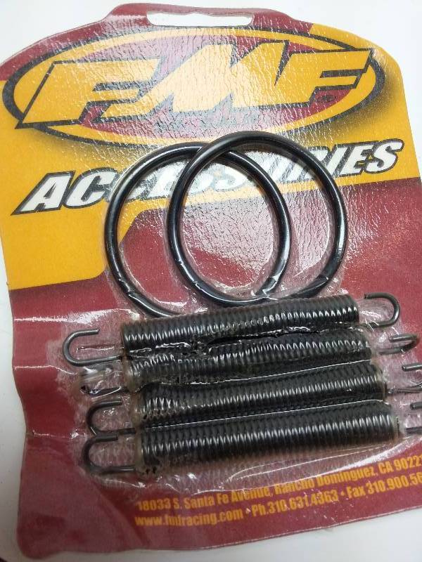 lot 1958 image: New in the package EMF Accessories Yamaha Banshee tail pipe spring and o ring kit