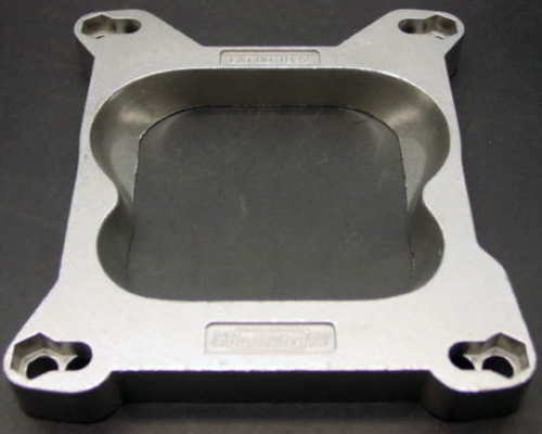 lot 9171 image: NEW Holley square bore or QuadraJet carburetor adapter plate no hardware