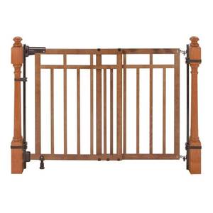 lot 2058 image: Summer Banister & Stair, Top of Stairs Gate with Dual Installation Kit