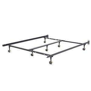 lot 3057 image: Classic Brands Hercules Universal Heavy-Duty Metal Bed Frame  Adjustable Width Fits Twin, Twin XL, Full, Queen, King, California King