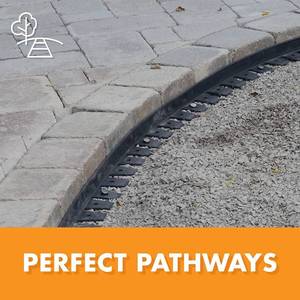 lot 3083 image: Dimex EasyFlex Plastic Commercial Grade Snip to Flex Paver Landscape or Brick Edging, 60-Feet (1262-60C)