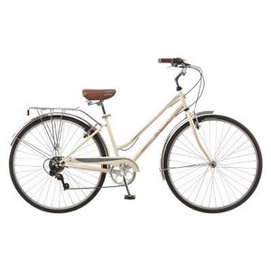 lot 5490 image: Schwinn Womens Gateway 28 700c Hybrid Bike - Cream