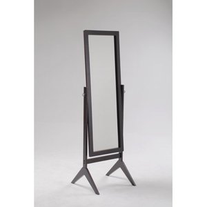 lot 5508 image: Crown Mark Espresso Cheval Mirror