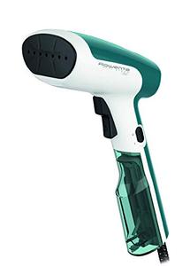 lot 7126 image: Rowenta DR6131 Handheld Steamer, 15 Second Heat Up and Ultra Light Body, Green