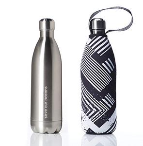 lot 7128 image: BBBYO Premium Double Wall Insulated Stainless Steel Water Bottle  Protective Holder Bag Case Pouch Carry Cover available in 17oz, 25oz and 34oz sizes