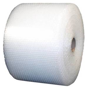 lot 7898 image: 3 Medium Bubble Wrap 12 wide x 25 perforated bubble wrap