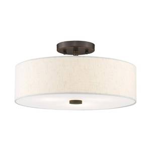 lot 7103 image: Livex Lighting Meridian 3 Light Ceiling Mount