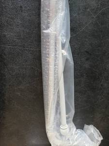 lot 7111 image: Adjustable Swing Arm Metal Window Curtain Rod