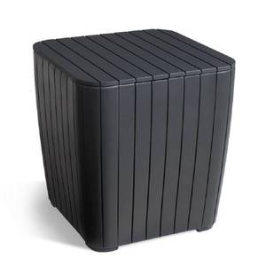 lot 7131 image: Keter Luzon Rezolith Side Table, Graphite