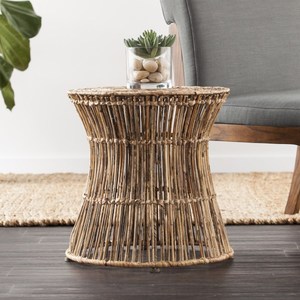 lot 7159 image: Holly & Martin Ocala Hyacinth Accent TableStool
