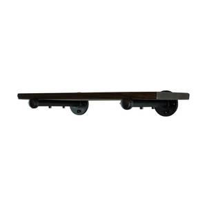 lot 7272 image: Furniture Pipeline Somerville Farmhouse Industrial Decorative Wall Shelf