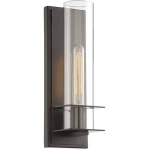 lot 7273 image: Savoy House Hartford 1 Light Sconce in Classic Bronze