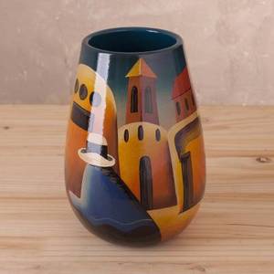 lot 7137 image: Handmade Convent Girl Multi Color Ceramic