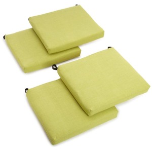 lot 7148 image: Blazing Needles 20 IndoorOutdoor Cushion 4pk