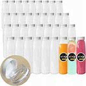 lot 7263 image: Holotan 10oz Plastic Juice Bottles 36pk