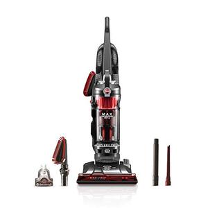 lot 4 image: Hoover WindTunnel 3 Max Performance Pet, Bagless Upright Vacuum Cleaner, HEPA Media Filtration, For Carpet and Hard Floor, UH72625, Red