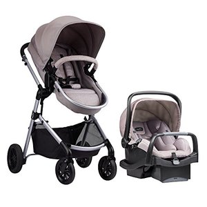 lot 31 image: Evenflo Pivot Modular Travel System With SafeMax Car Seat