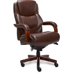 lot 3828 image: La Z Boy Delano Big & Tall Bonded Leather Executive Chair