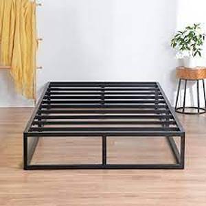 lot 3827 image: Dura Metal Platform Bed Frame