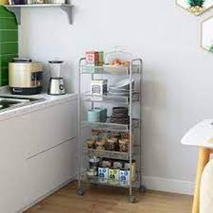 lot 3847 image: Homfa 5 Tier Kitchen Trolley