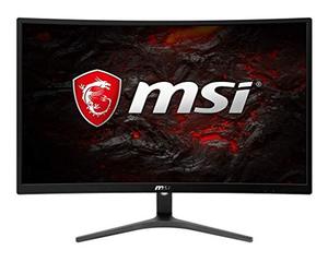 lot 12 image: MSI Full HD FreeSync Gaming Monitor 24 Curved Non-Glare 1ms LED Wide Screen 1920 X 1080 75Hz Refresh Rate (Optix G241VC)