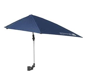 lot 23 image: Sport-Brella Versa-Brella XL (Midnight Blue) - All Position Umbrella with Clamp, Midnight Blue