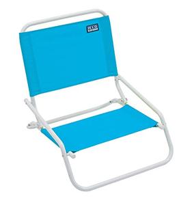 lot 30 image: RIO Beach Wave 1-Position Beach Folding Sand Chair - Turquoise