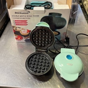 lot 5791 image: Lot of three waffle bowl makers