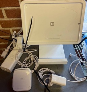 lot 5793 image: Square Terminal with Dock(credit card chip reader)