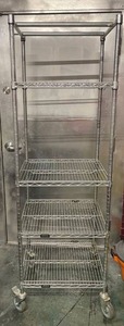 lot 5801 image: Metro shelf on locking casters