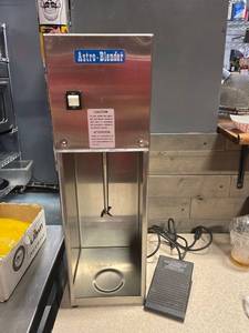 lot 5811 image: Astro Blender with variable speed foot pedal