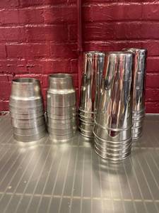 lot 5812 image: Miscellaneous lot of Malting Cups & Malting rings