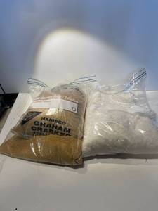 lot 5865 image: Lot of (2) Shredded coconut & graham cracker crumbs
